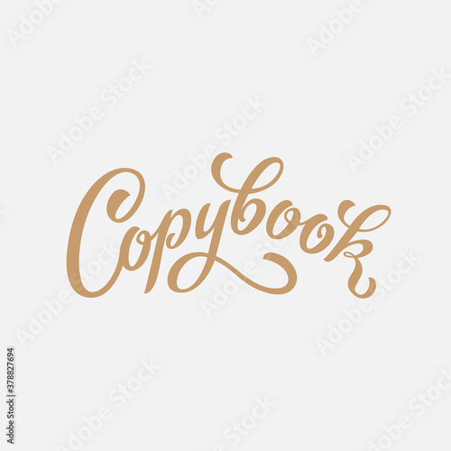 Vector illustration lettering Travel Book for notebook, sticker, copybook, notepad, sketchbook, day planner, daily planner, personal organizer, notes about journey, tour, trip, voyage. Trend