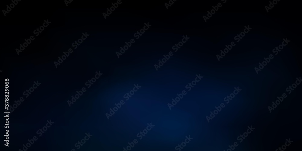 Dark blue vector blurred layout.