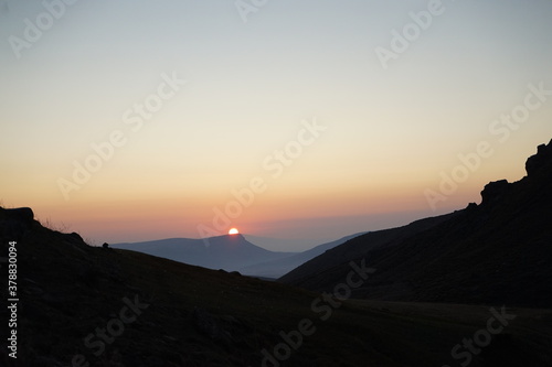 sunrise in the mountains sarıkamış kars © Selim