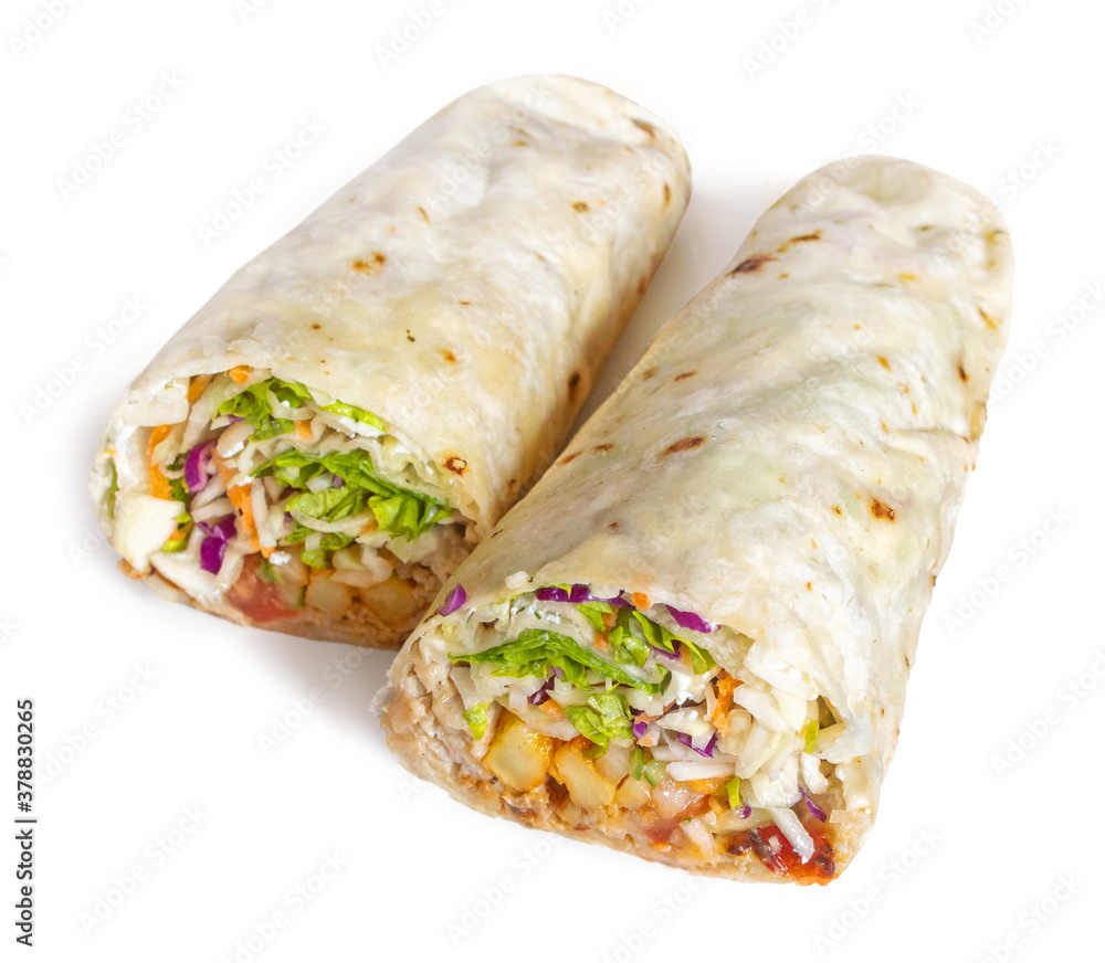 doner kebab wrap doner kebab wrap