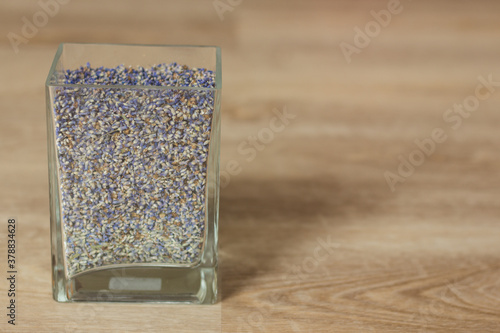 lavender in a glass box  © matesek15
