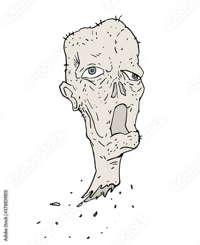 Design of Halloween dead man