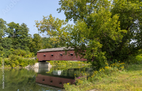 Covered Bridge in Upstate NY photo