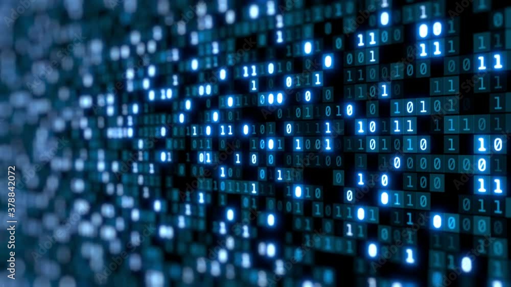 flowing binary programming code background flowing binary programming code background