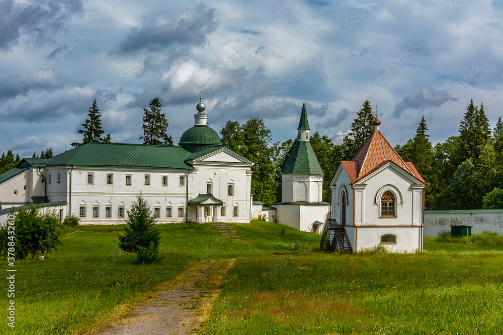 Church of Jacob Borovichsky. Valdai Iversky Bogoroditsky Svyatoozersky Monastery. Church of Jacob Borovichsky. Valdai Iversky Bogoroditsky Svyatoozersky Monastery.