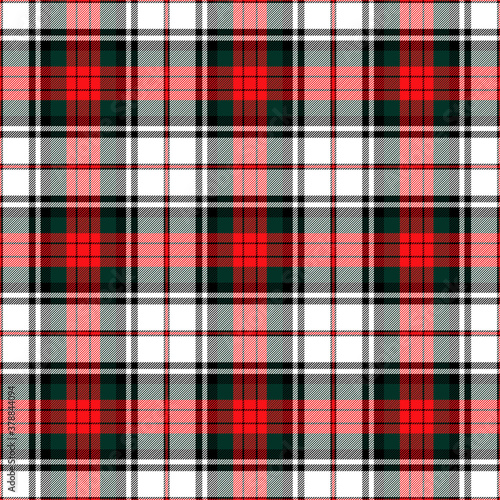 MacDuff Dress Modern Tartan Seamless Pattern - Repeating pattern design of Dress Modern tartan