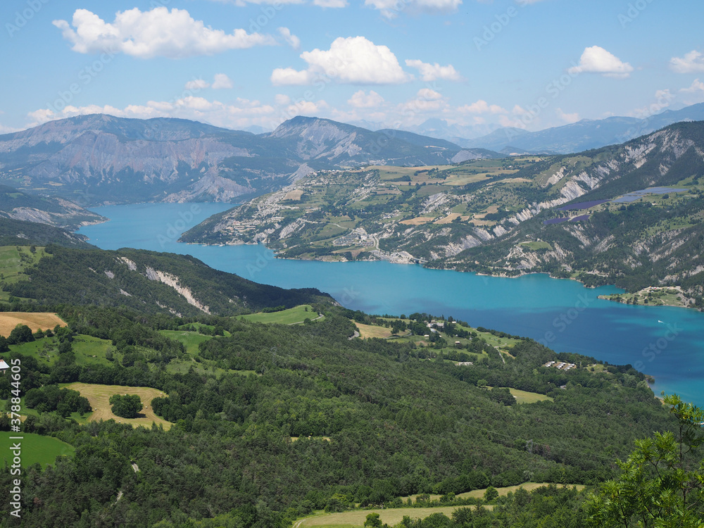 l'été au bord du lac - Serre-Ponçon