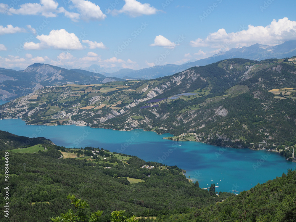 Serre-Ponçon et son lac - Alpes France