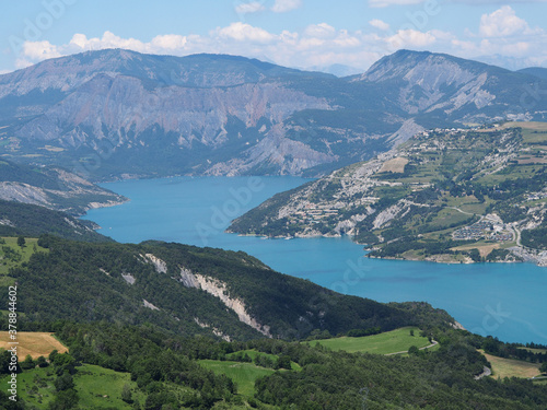Lac de Serre-Ponçon - Alpes France