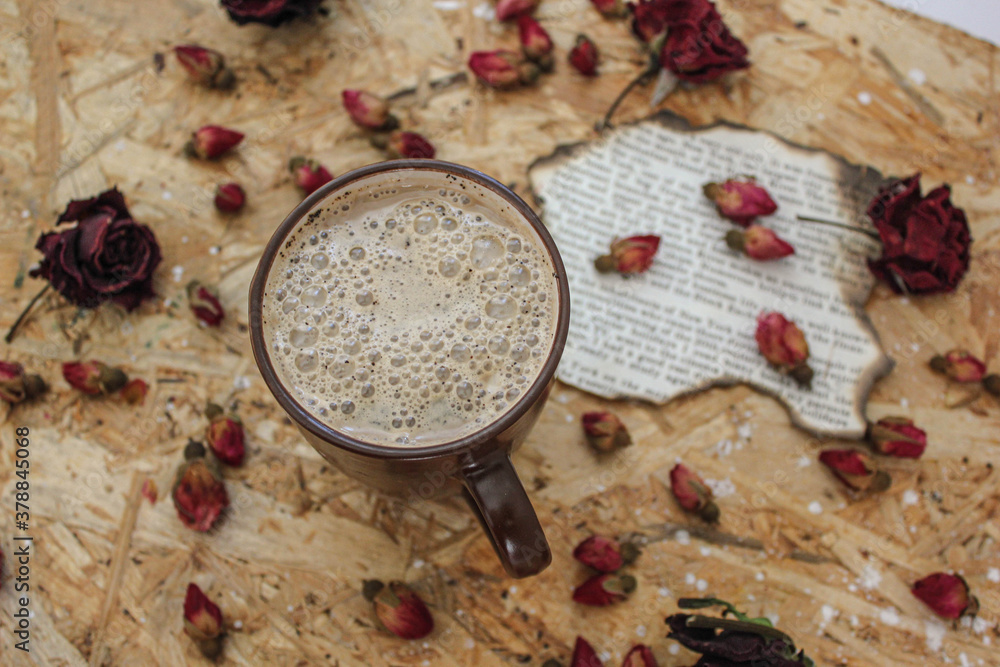 coffee beans and cinnamon sticks. coffee beans and cinnamon. spices and herbs coffee beans and cinnamon sticks. coffee beans and cinnamon. spices and herbs