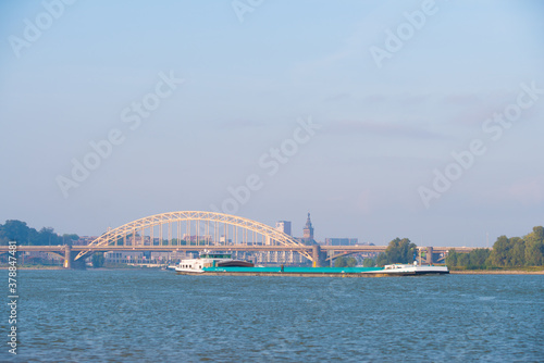 ship on dutch river