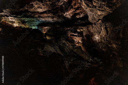 Fototapeta Naklejka Na Ścianę i Meble -  Cueva de los verdes Lanzarote