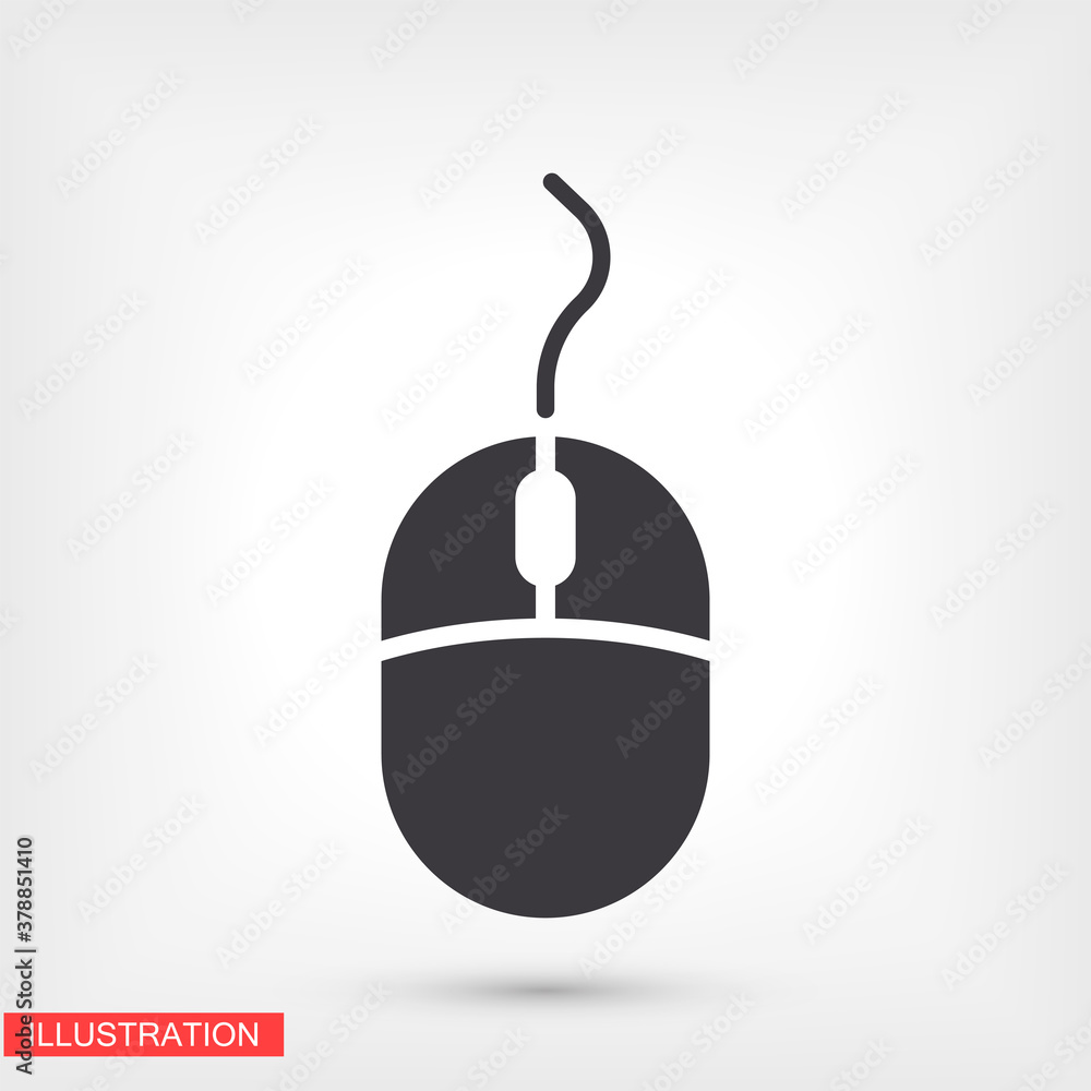 Computer mouse. Vector Eps 10 Design Flat Illustration best flashlight Computer mouse. Vector Eps 10 Design Flat Illustration best flashlight