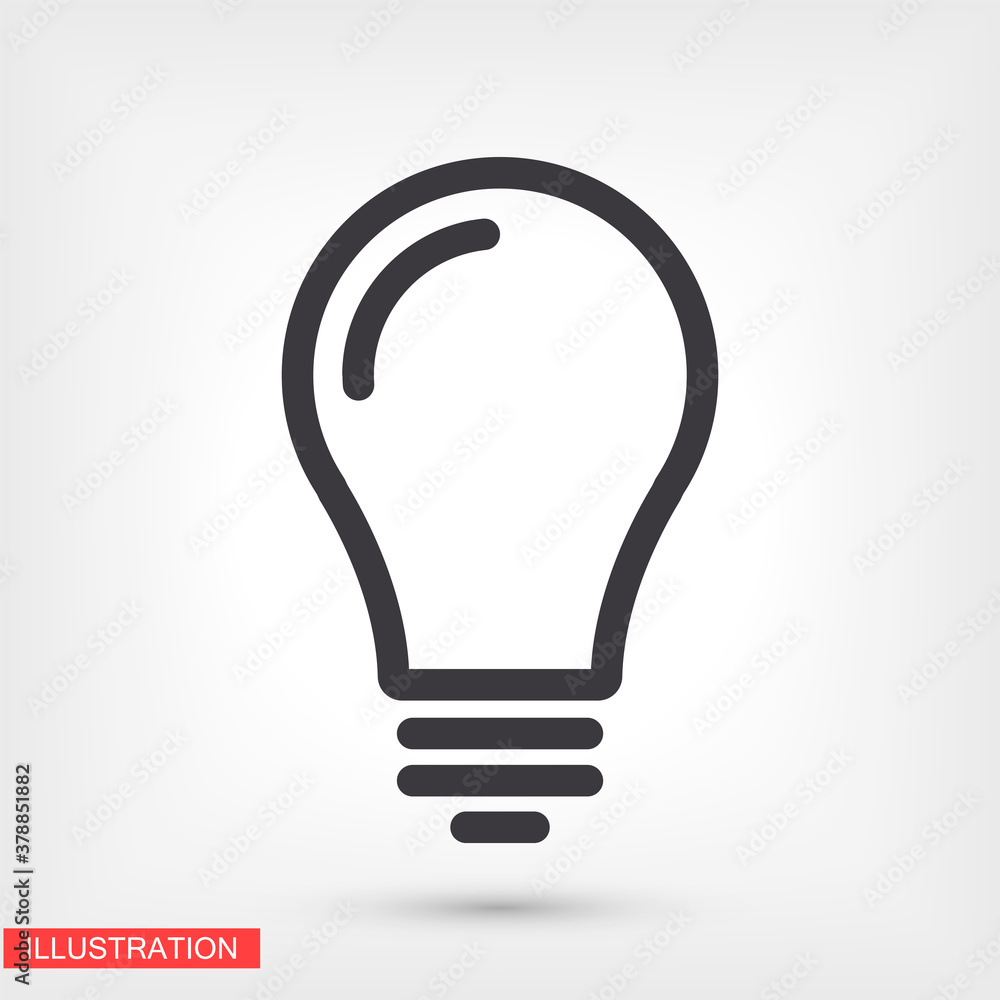 bulb icon Vector Eps 10 Lorem Ipsum Flat Design light lamp symbol bulb icon Vector Eps 10 Lorem Ipsum Flat Design light lamp symbol