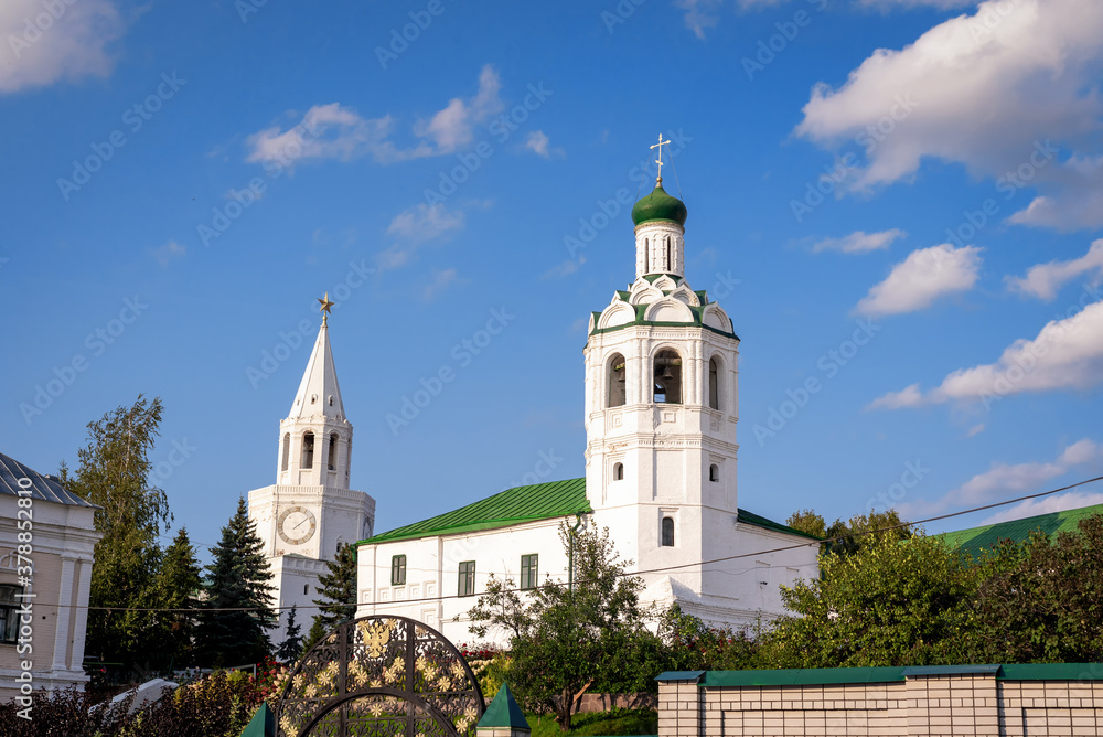 Vvedenskaya Church of St. John the Baptist monastery of Kazan, Russia.