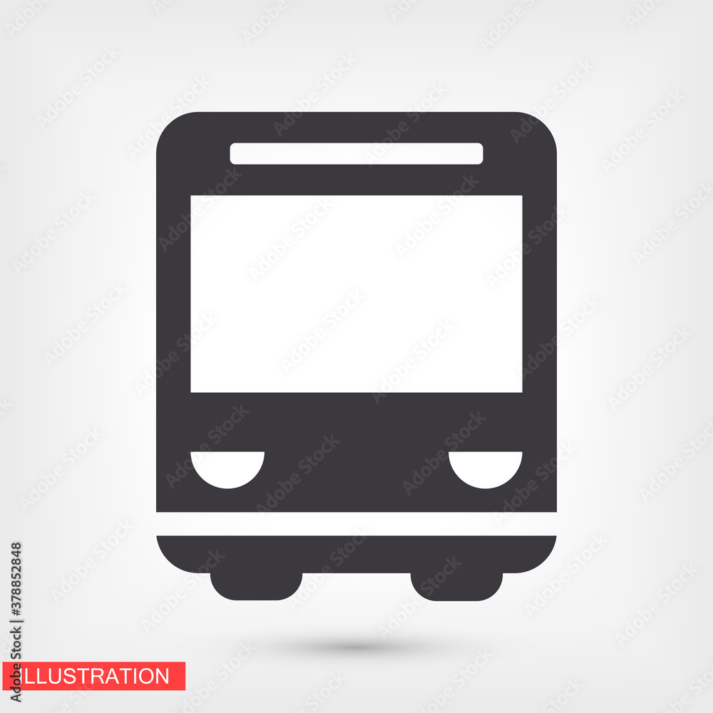 Bus. icon. Vector Eps 10. Lorem Ipsum Flat Design Bus. icon. Vector Eps 10. Lorem Ipsum Flat Design