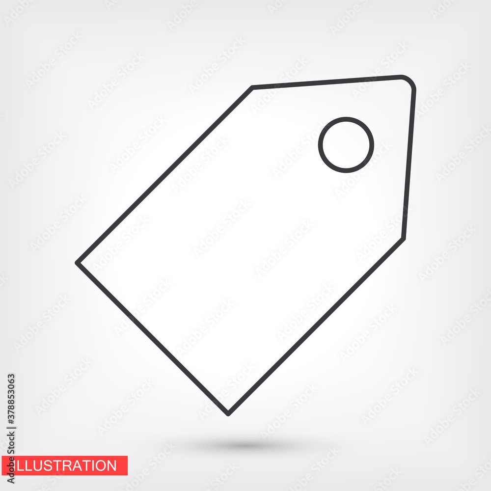 price sale vector icon line linear style on the background. Best icon 10 eps illustration price sale vector icon line linear style on the background. Best icon 10 eps illustration