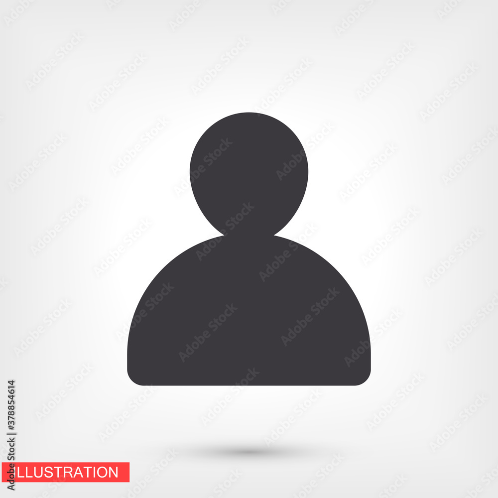 User icon in trendy flat style isolated on head background. User silhouette symbol for your website design, logo, application, user interface. Vector illustration, EPS 10 people. User icon in trendy flat style isolated on head background. User silhouette symbol for your website design, logo, application, user interface. Vector illustration, EPS 10 people.