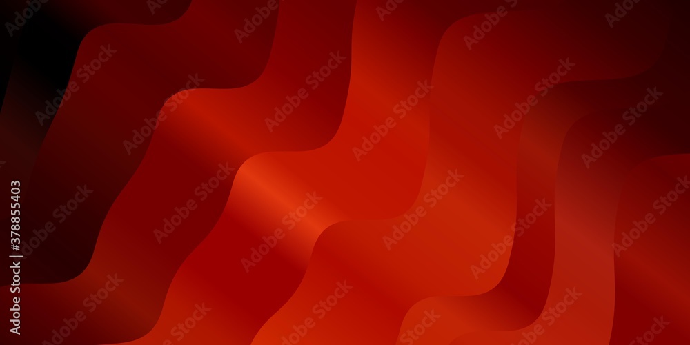 Light Orange vector layout with wry lines. Brand new colorful illustration with bent lines. Pattern for commercials, ads. Light Orange vector layout with wry lines. Brand new colorful illustration with bent lines. Pattern for commercials, ads.