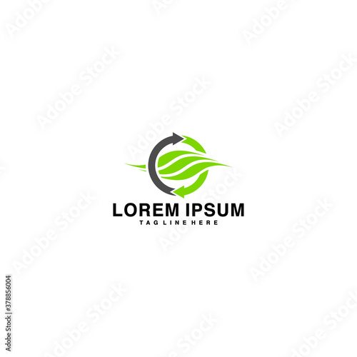 Air Conditioner Repair & Service Logo Vector Icon Illustration
