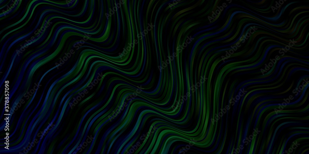 Light Blue, Green vector pattern with lines. Abstract illustration with bandy gradient lines. Pattern for commercials, ads. Light Blue, Green vector pattern with lines. Abstract illustration with bandy gradient lines. Pattern for commercials, ads.