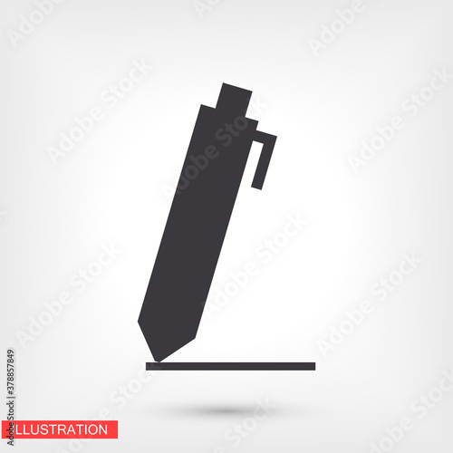 Pen icon. Vector Eps 10 . Lorem Ipsum Flat Design