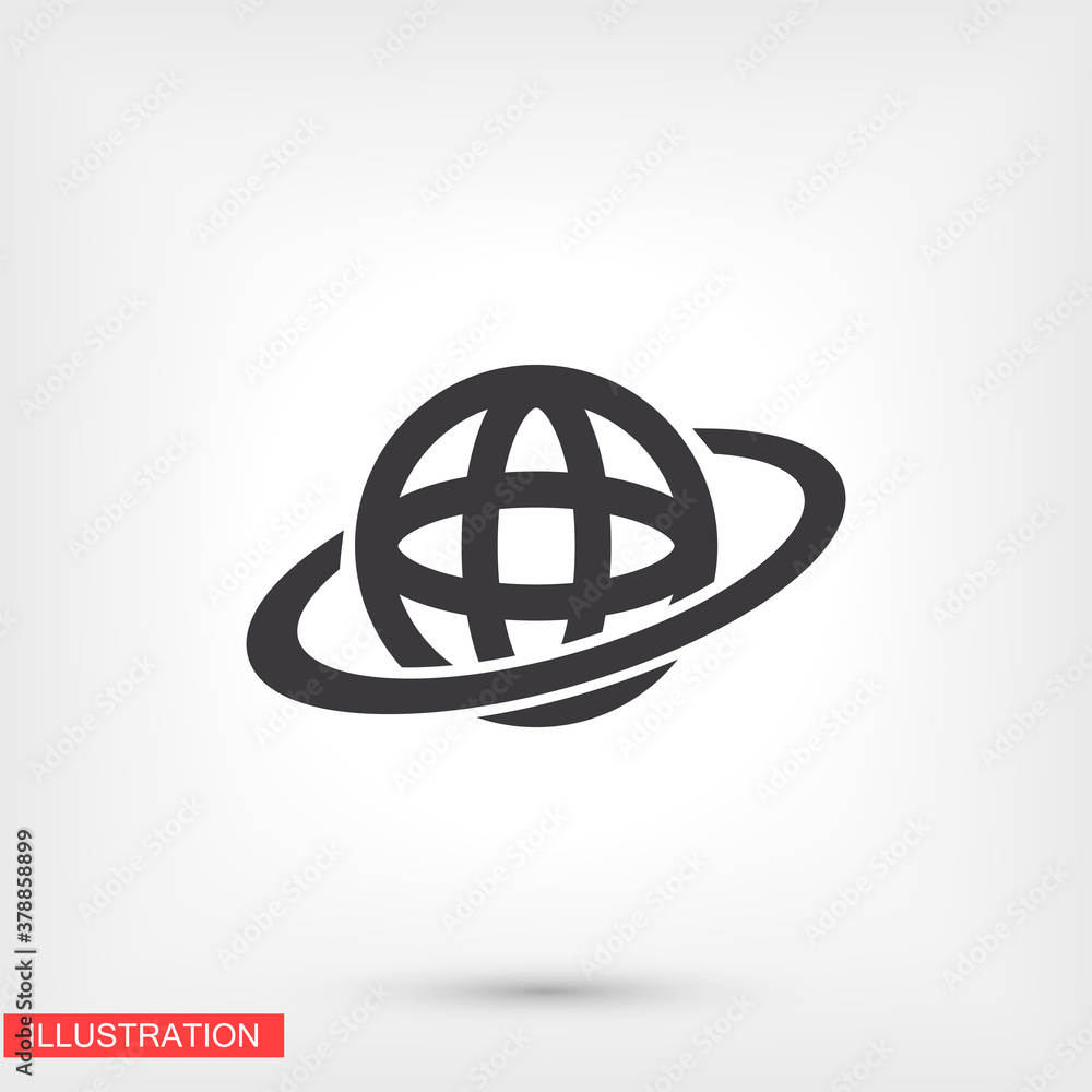 earth icon. Vector, Eps 10 . Lorem Ipsum Flat Design earth icon. Vector, Eps 10 . Lorem Ipsum Flat Design