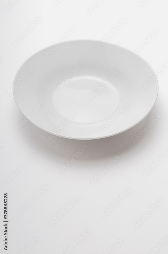 Close-up of an empty white bowl Close-up of an empty white bowl