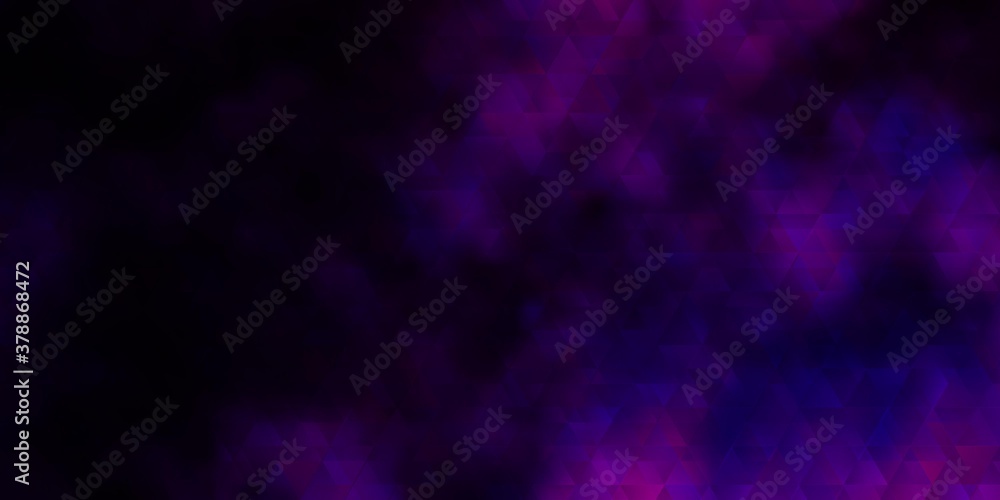 Dark Pink vector layout with lines, triangles. Dark Pink vector layout with lines, triangles.