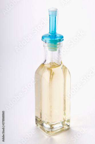 Close-up of cooking oil in a bottle