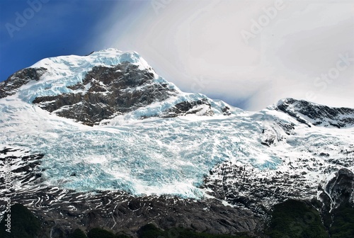 snow covered mountain