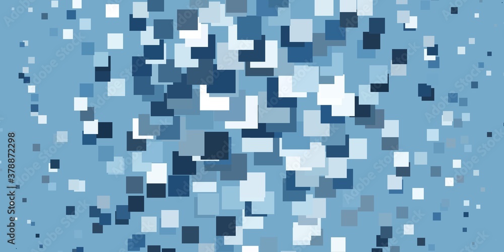 Light BLUE vector template in rectangles. Rectangles with colorful gradient on abstract background. Design for your business promotion. Light BLUE vector template in rectangles. Rectangles with colorful gradient on abstract background. Design for your business promotion.