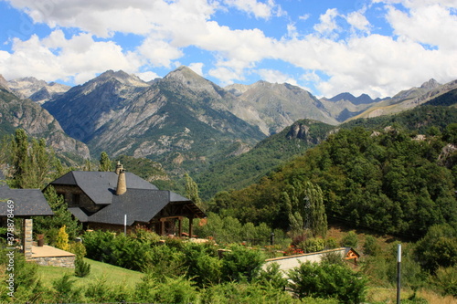 Montañas de Tramacastilla de Tena. Peña Telera. Huesca. Pirineos