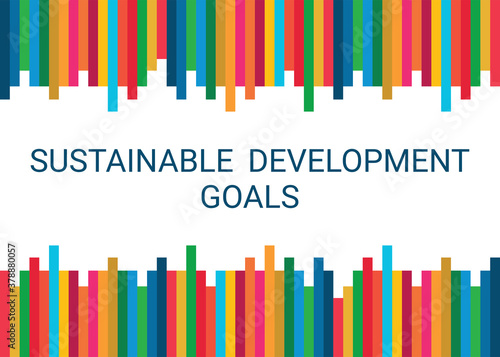 Sustainable Development Goals. Illustration EPS