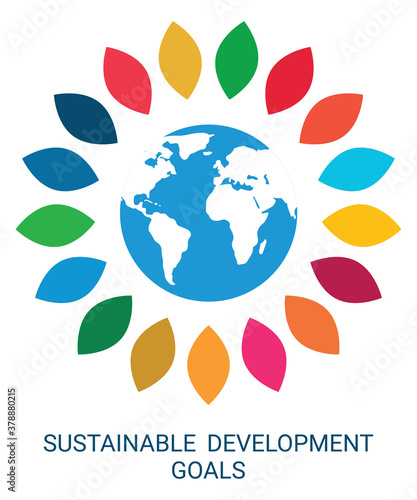 Sustainable Development Goals. Illustration EPS