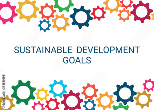 Sustainable Development Goals. Illustration EPS