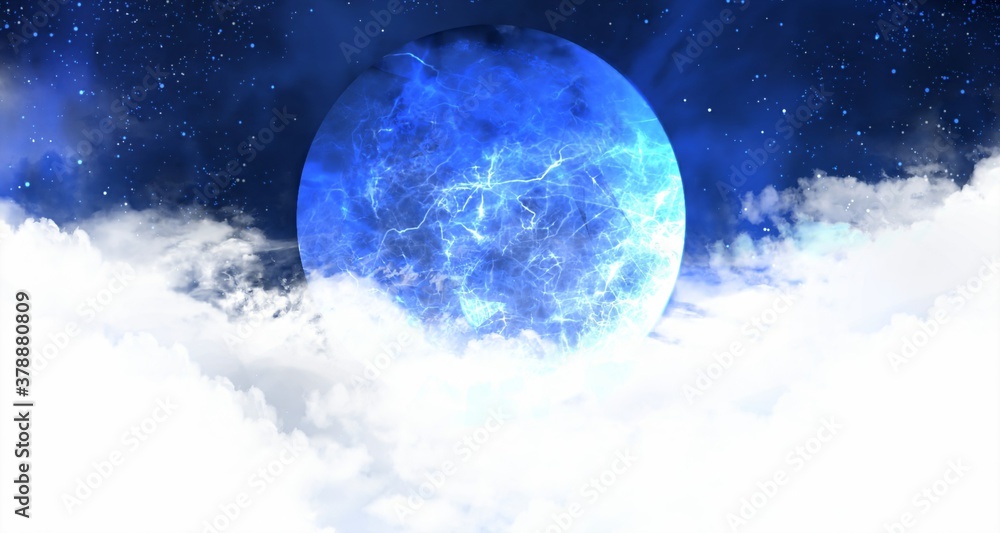 Fototapeta premium moon and stars