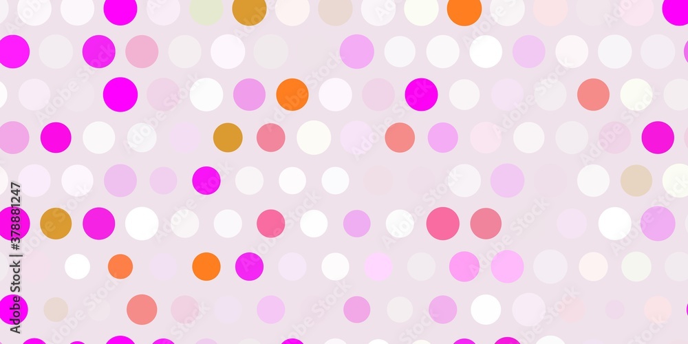 Light pink, green vector layout with circle shapes. Light pink, green vector layout with circle shapes.