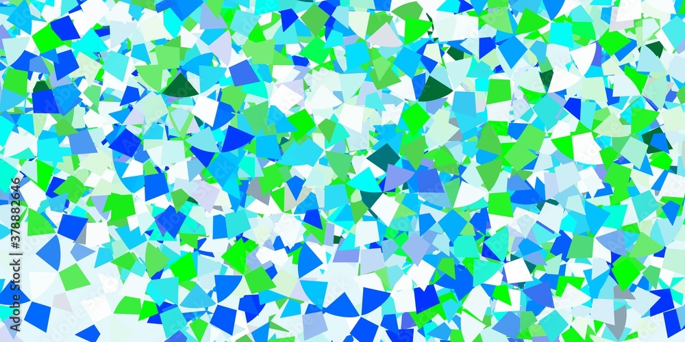 Light blue vector pattern with polygonal style. Light blue vector pattern with polygonal style.