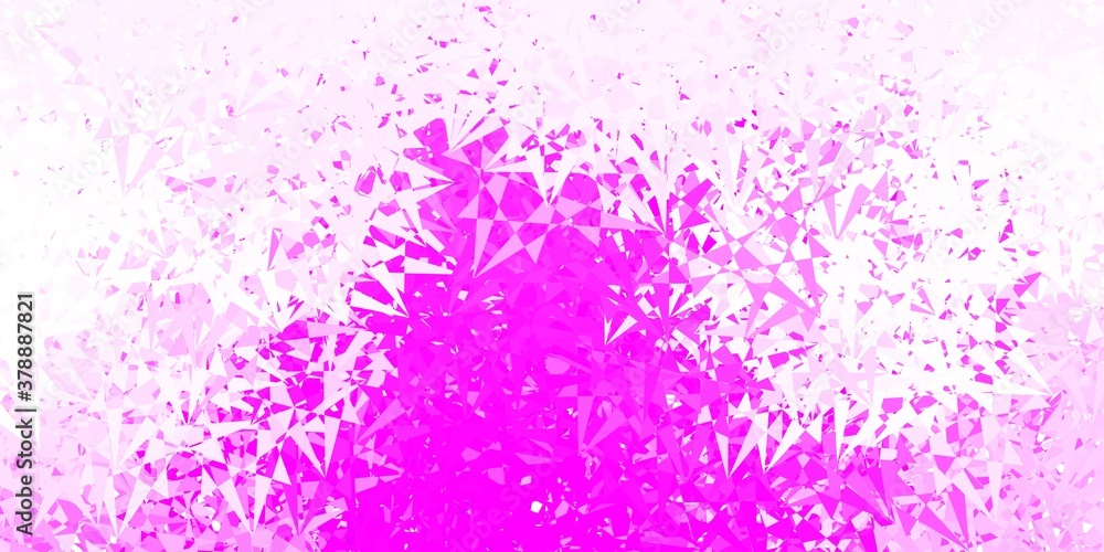 Light purple, pink vector background with polygonal forms. Light purple, pink vector background with polygonal forms.