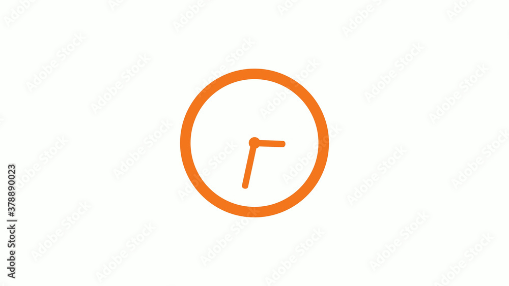 Amazing brown color circle 12 hours counting down clock icon on white background,clock icon Amazing brown color circle 12 hours counting down clock icon on white background,clock icon