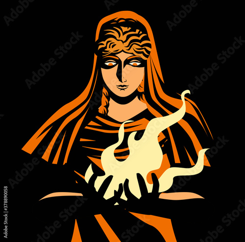 hestia greek mythology goddess of home