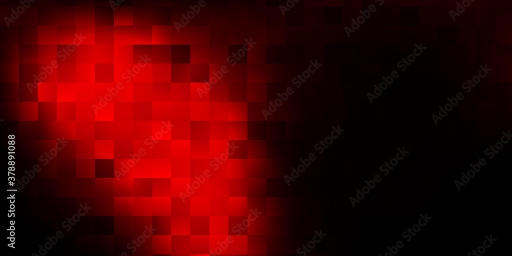Dark orange vector pattern with abstract shapes.