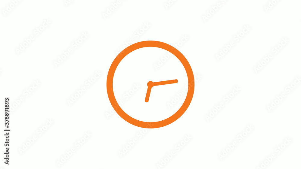 Amazing brown color circle 12 hours counting down clock icon on white background,clock icon Amazing brown color circle 12 hours counting down clock icon on white background,clock icon