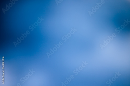 Abstract blurred blue background