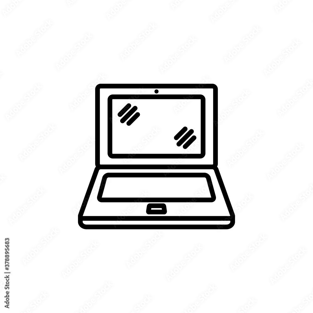 Laptop Icon Design vector Template Illustration Laptop Icon Design vector Template Illustration