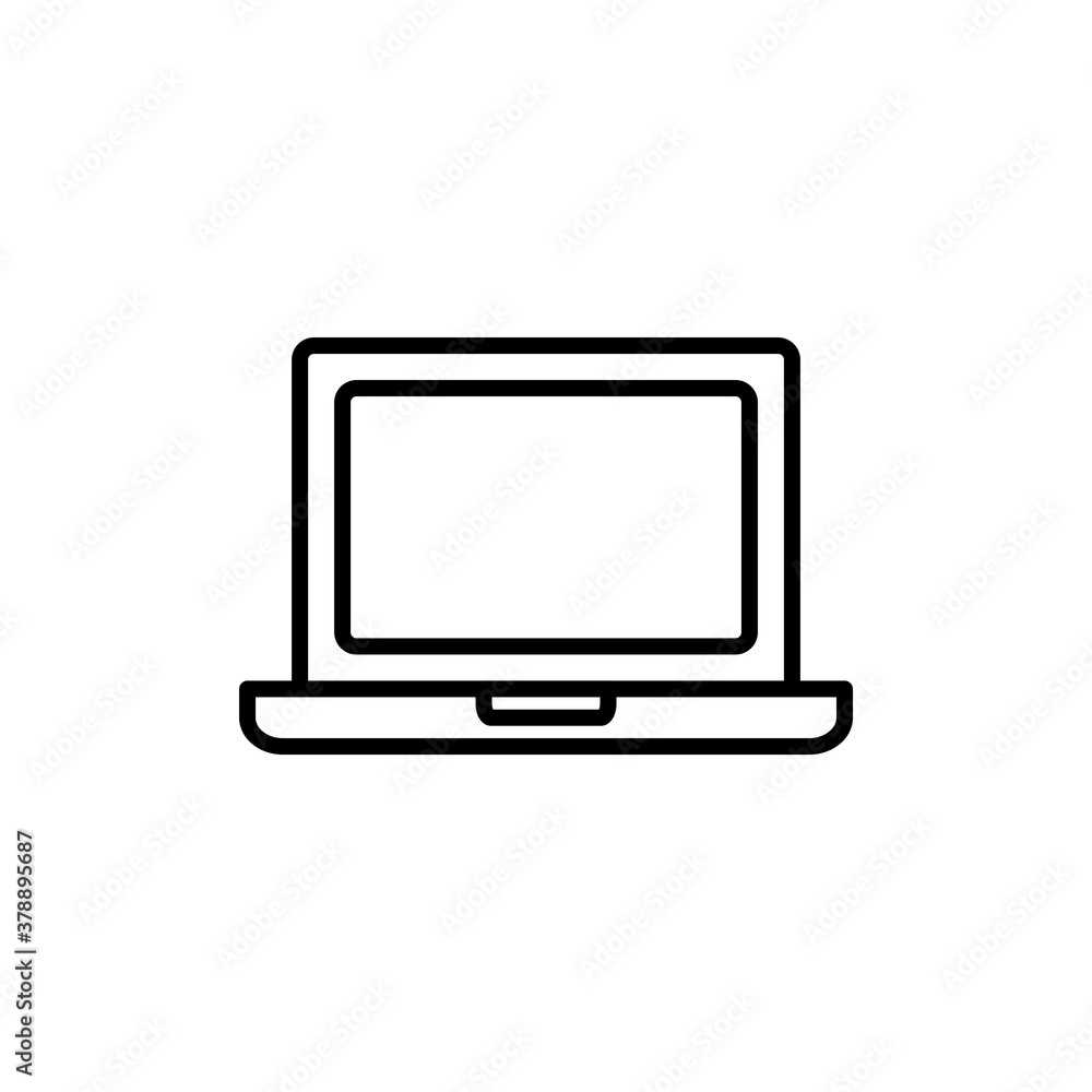 Laptop Icon Design vector Template Illustration Laptop Icon Design vector Template Illustration