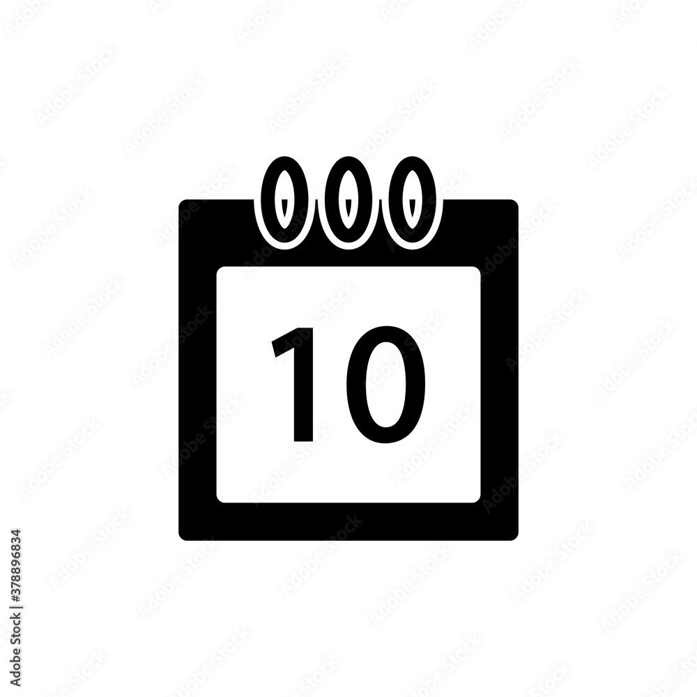 Calendar Icon Design Vector Template Illustration Calendar Icon Design Vector Template Illustration