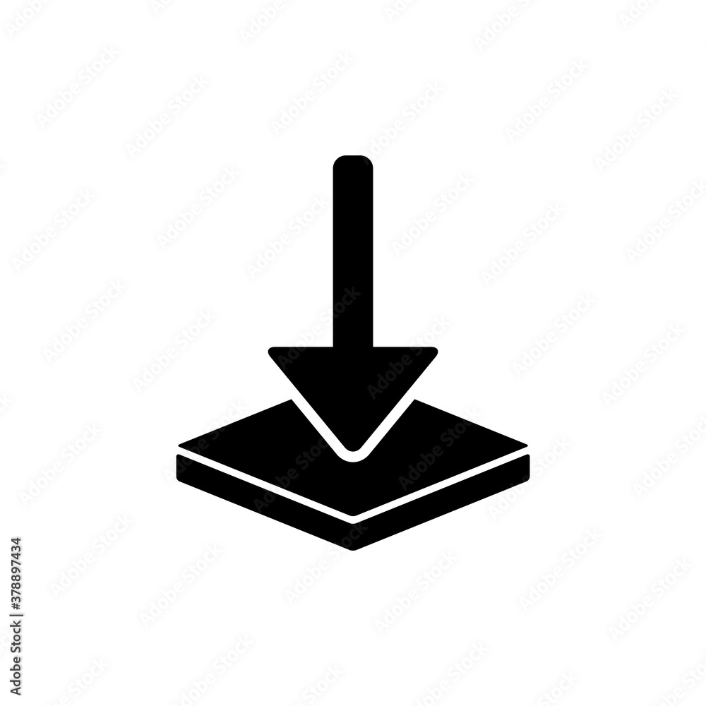 Download Icon Design Vector Template Illustration Download Icon Design Vector Template Illustration