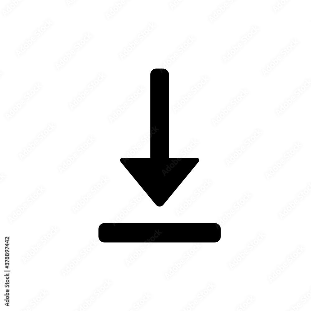 Download Icon Design Vector Template Illustration Download Icon Design Vector Template Illustration